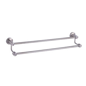 Stainless Steel Satin Double Towel Rail